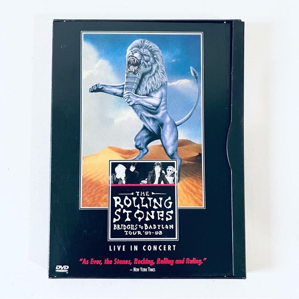 The Rolling Stones Bridges to Babylon Tour DVD 1997-1998 Live Concert Music